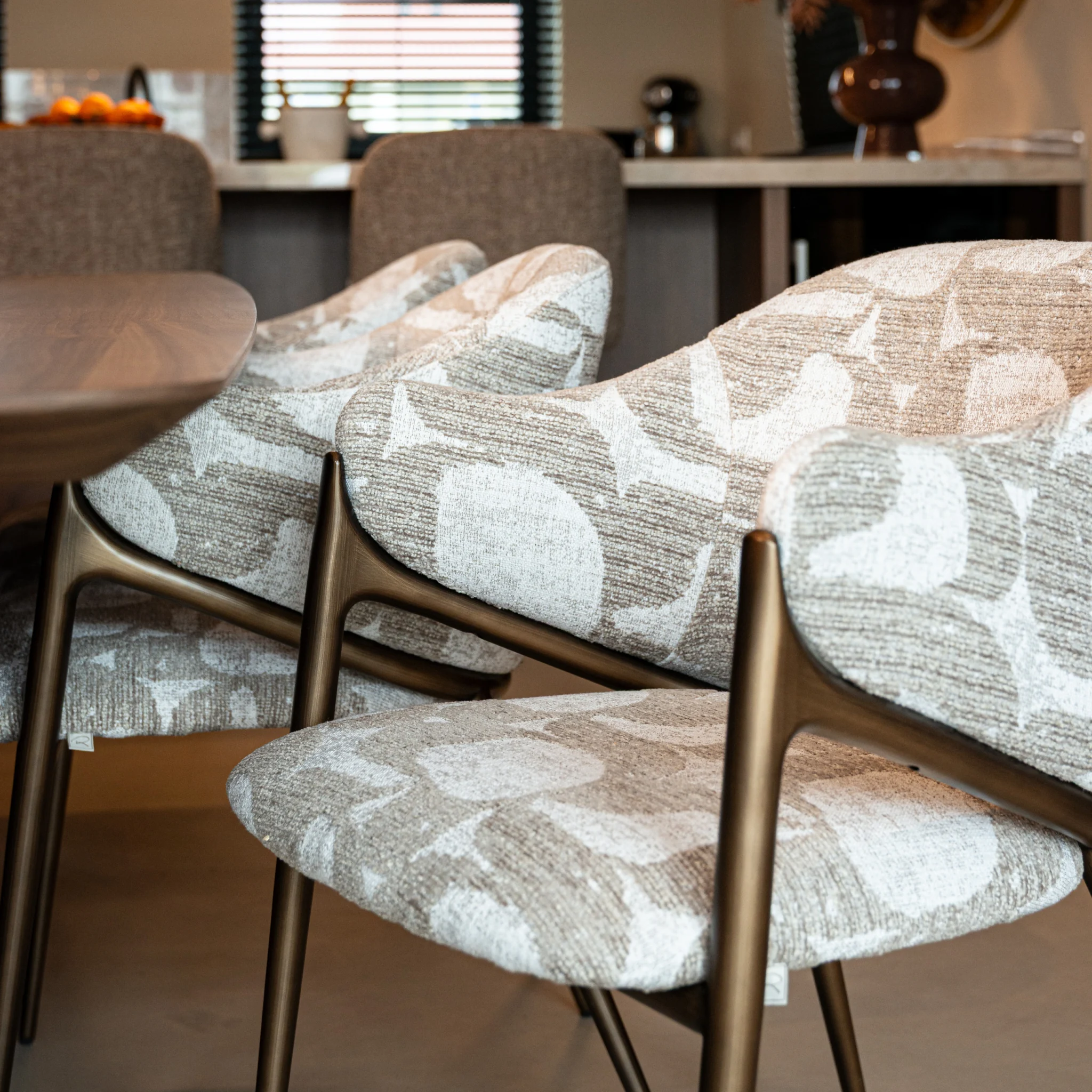 Eetkamerstoel Gwen Natural Oasis - Afbeelding 10