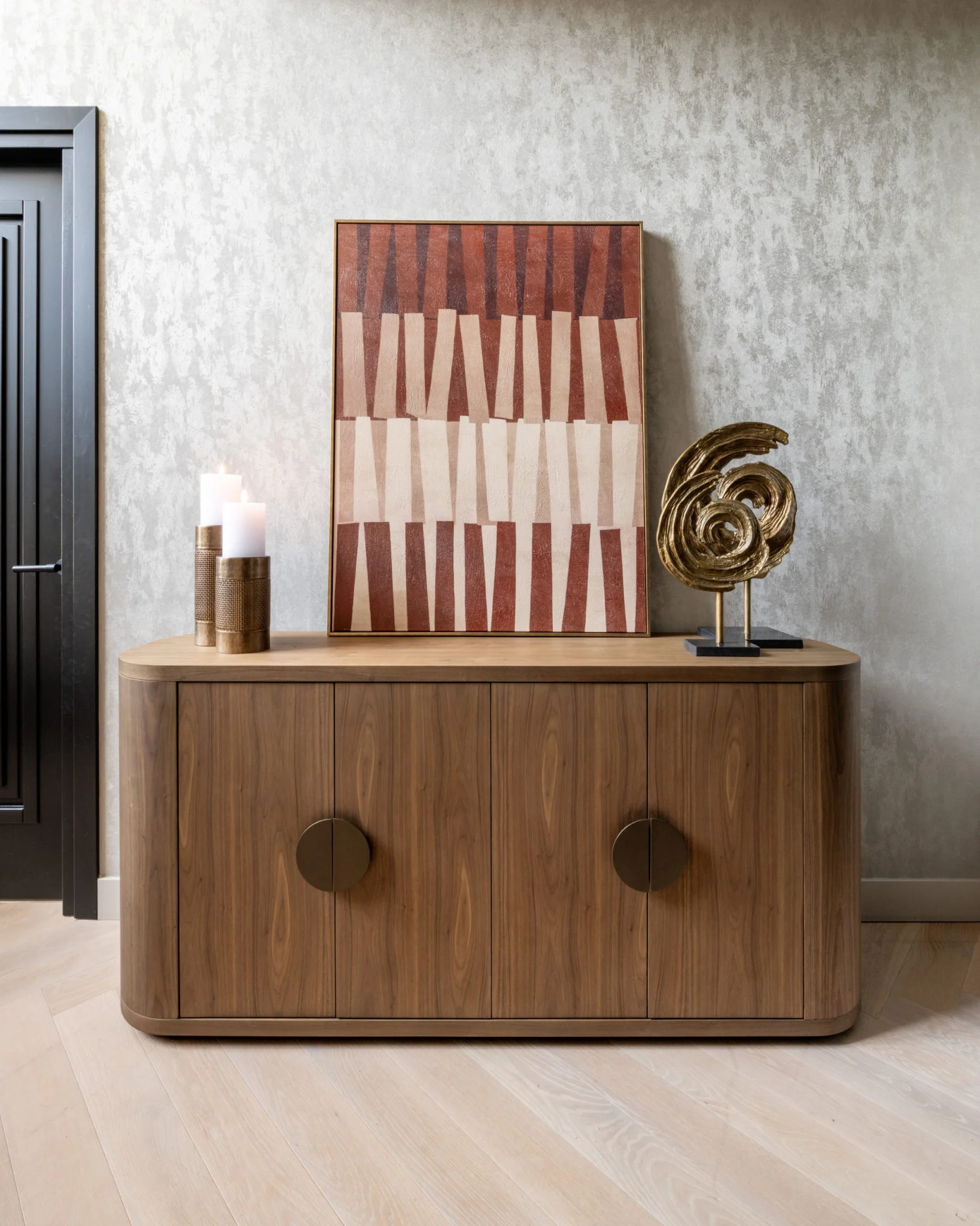 Kandelaar Aya Brushed Gold Small - Afbeelding 6