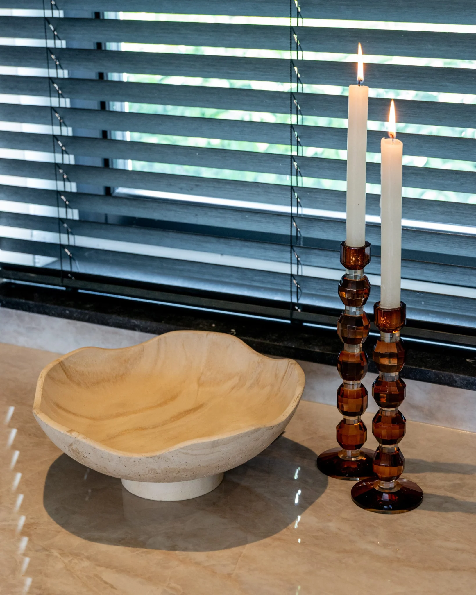 Schaal Meauve Beige - Afbeelding 4