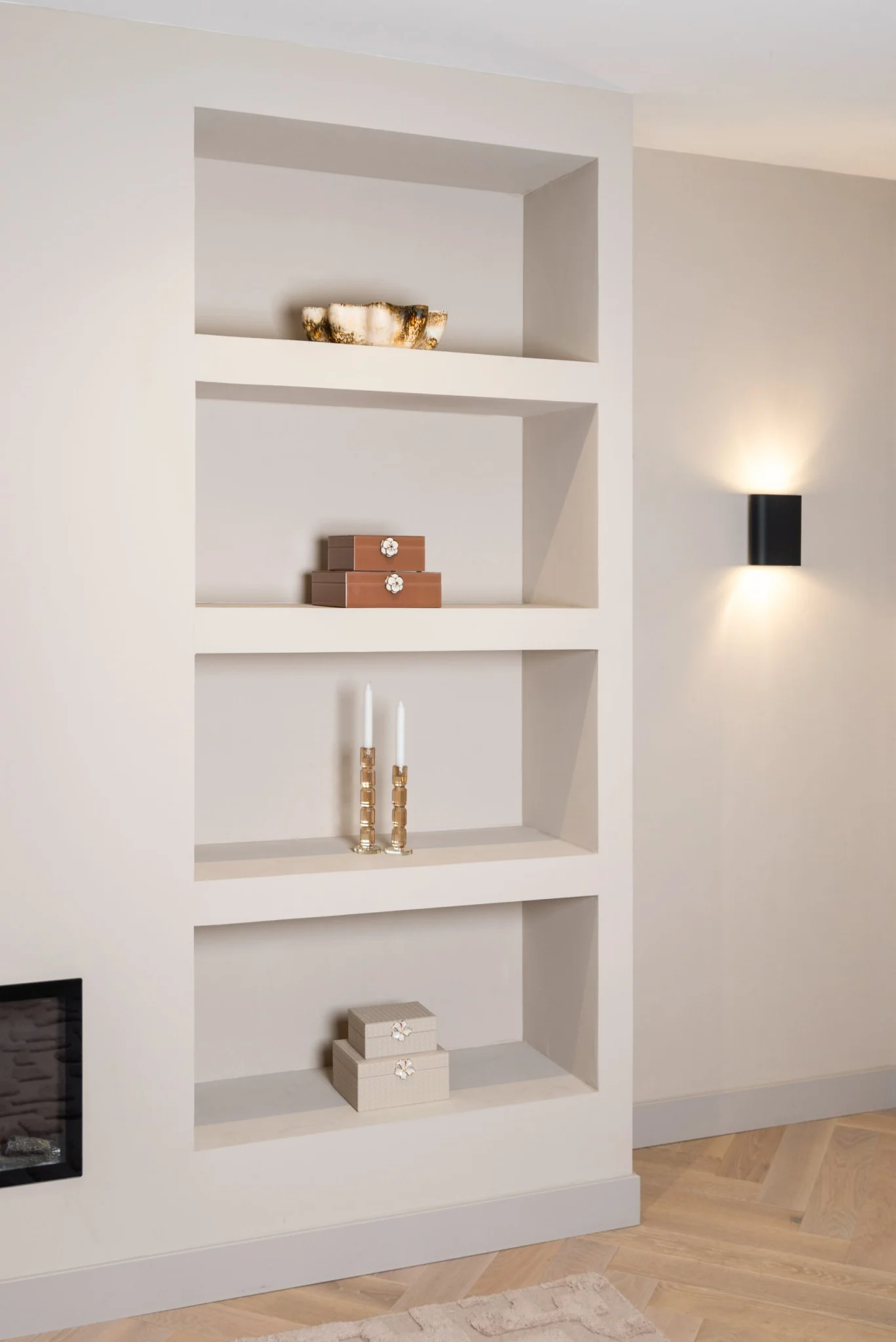 Kandelaar Dita Champagne Small - Afbeelding 6