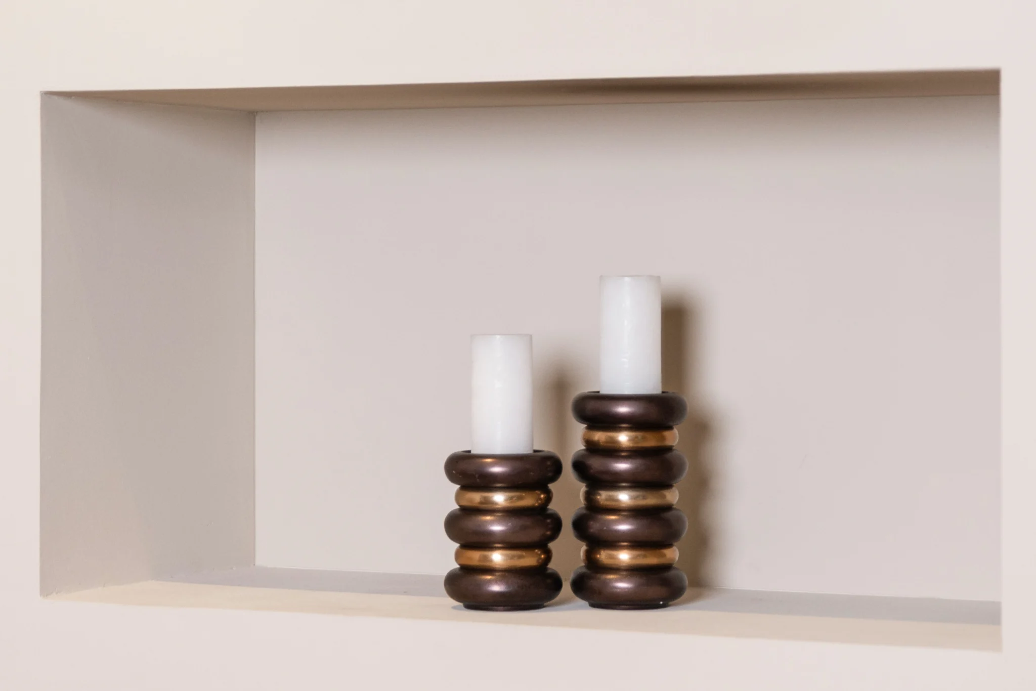 Kandelaar Eve Bronze Small - Afbeelding 4