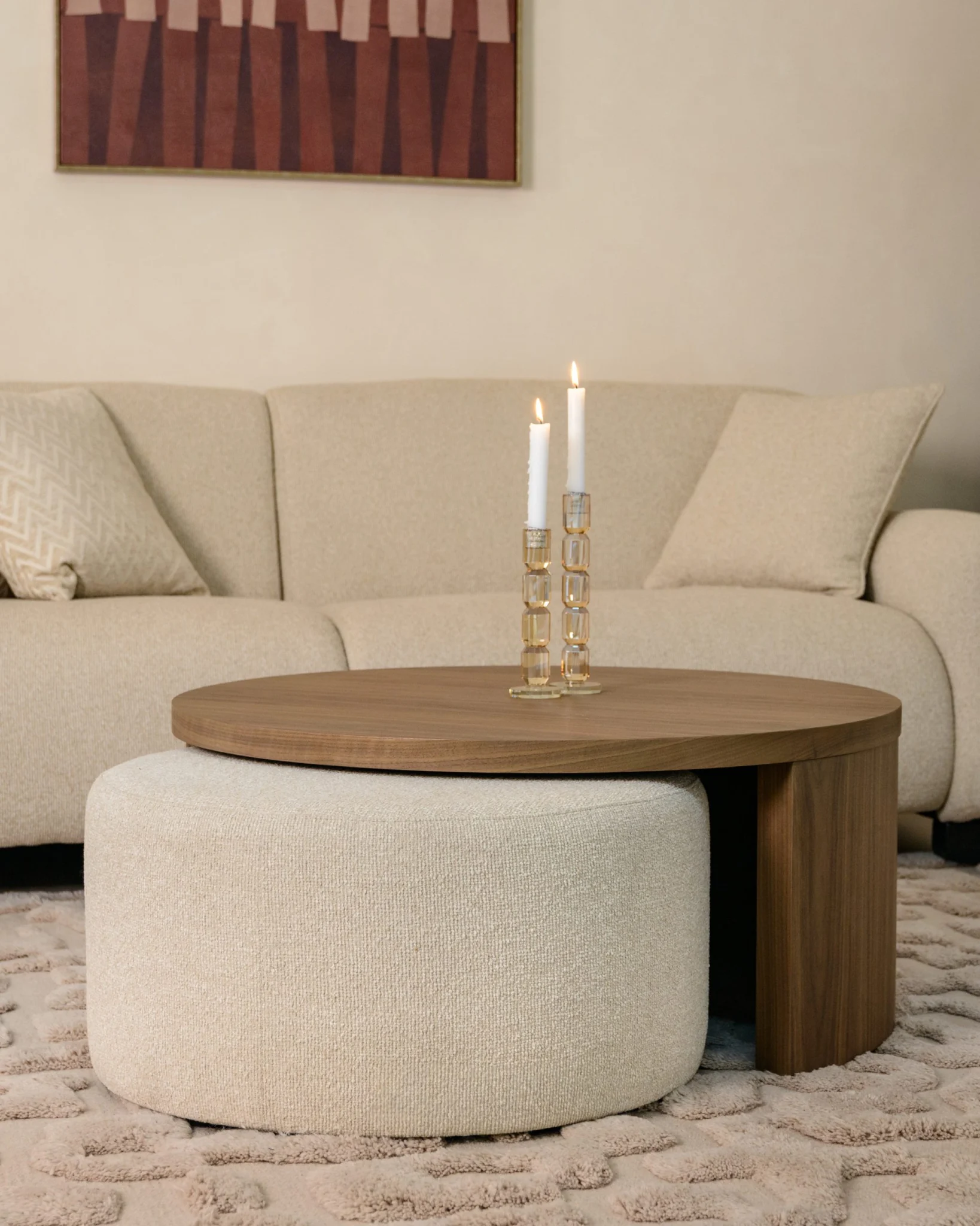 Kandelaar Dita Champagne Small - Afbeelding 5