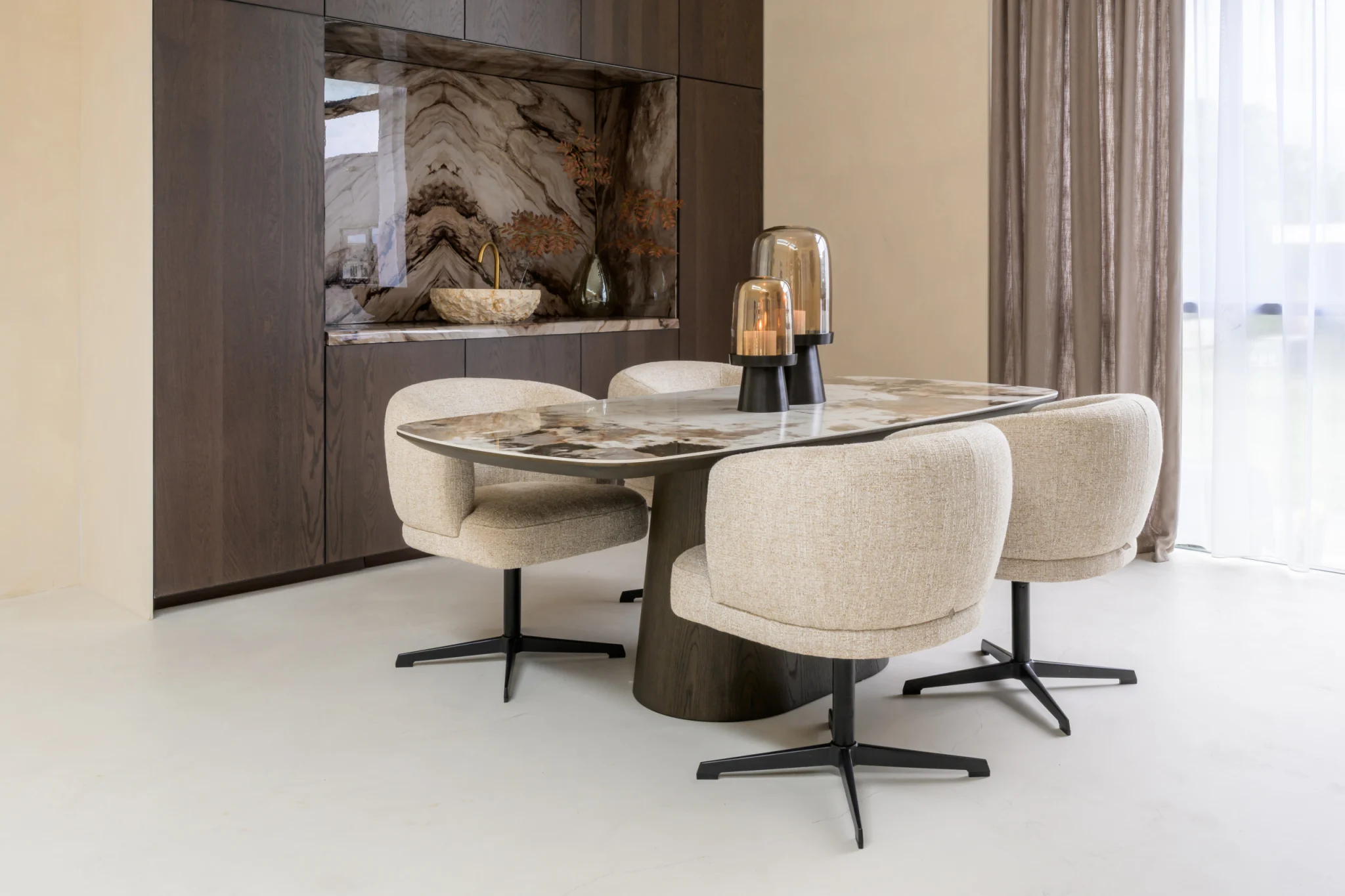 Eettafel Langford Brown 200 - Afbeelding 7
