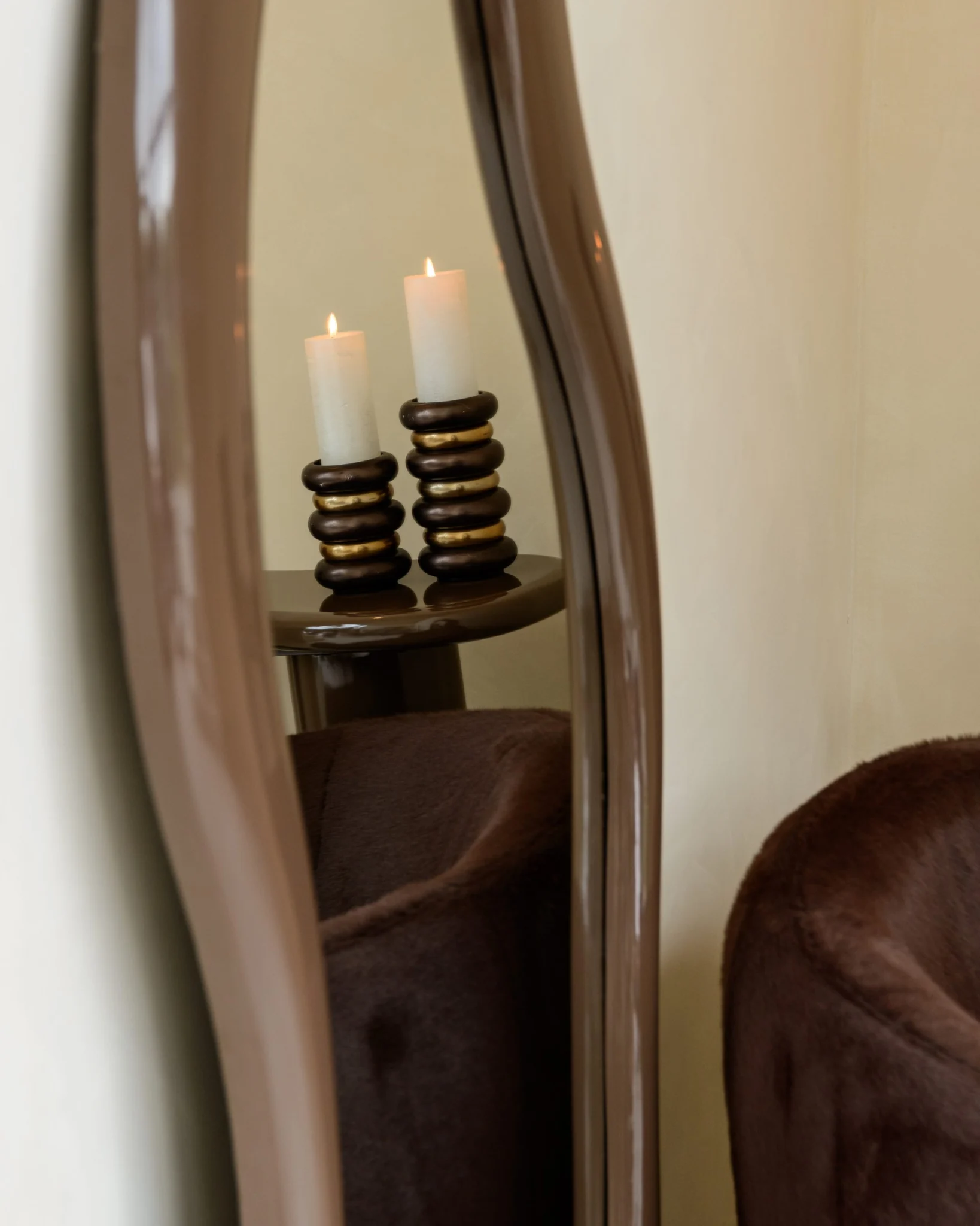 Kandelaar Eve Bronze Small - Afbeelding 7
