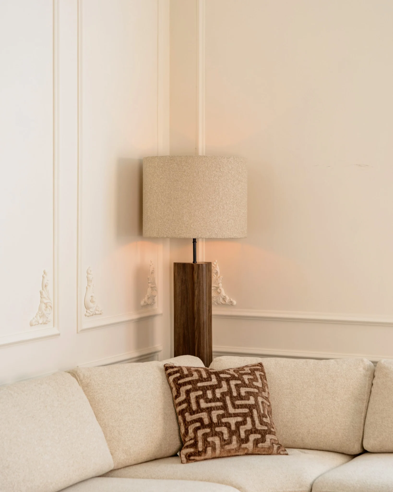 Vloerlamp Jamy Walnut - Afbeelding 2