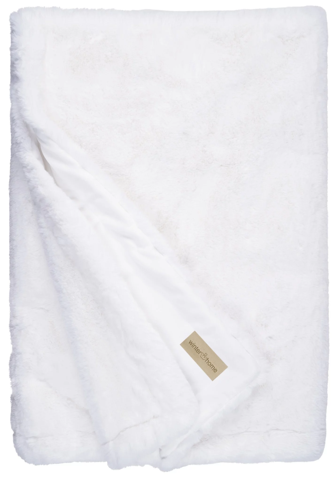 Bontplaid 'Guanaco White' In 140 X 200Cm