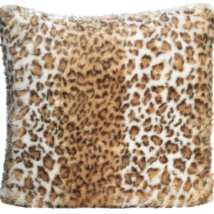 Kussen Bont 'Snow Leopard'