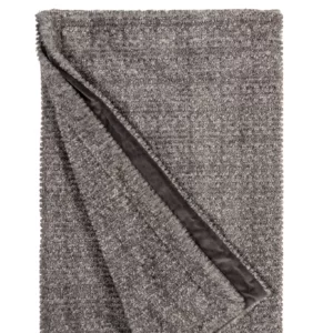 Plaid - Vicunya Carbon In Maat 140X200Cm