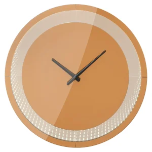 Alternative view of Wandlamp Julia Brown - Led Clock