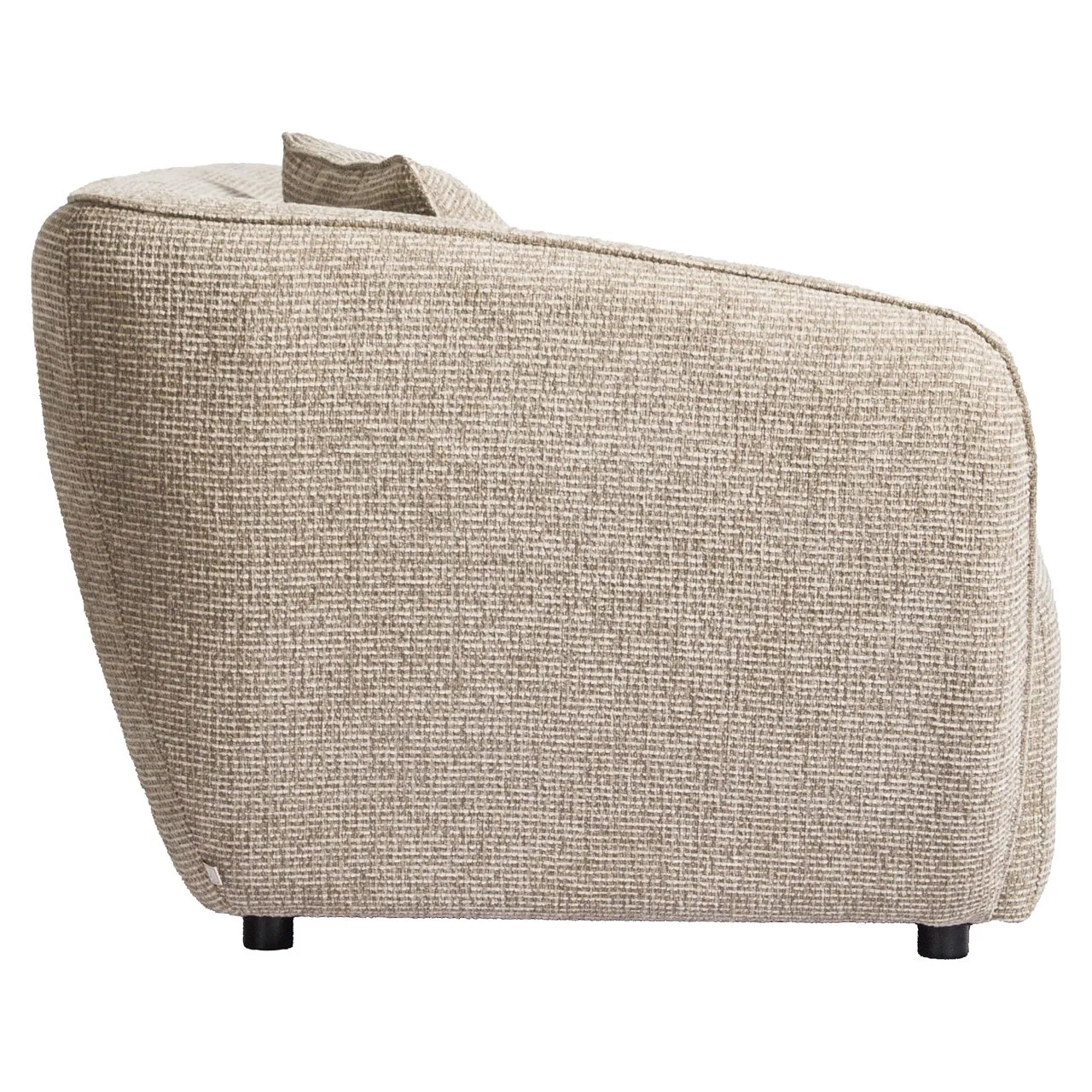 Bank Armand Natural Blockweave - Afbeelding 2