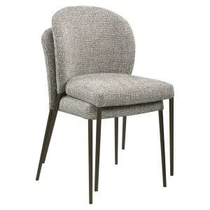 Alternative view of Eetkamerstoel Stacker  Earth Tweed Fire Retardant (Set Of 2)