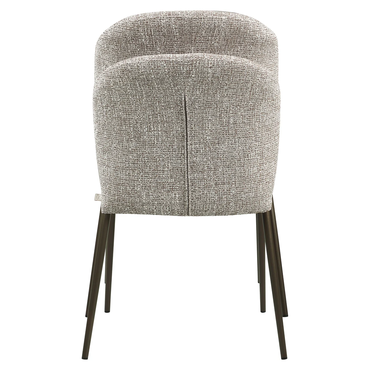 Eetkamerstoel Stacker Earth Tweed Fire Retardant (Set Of 2) - Afbeelding 8