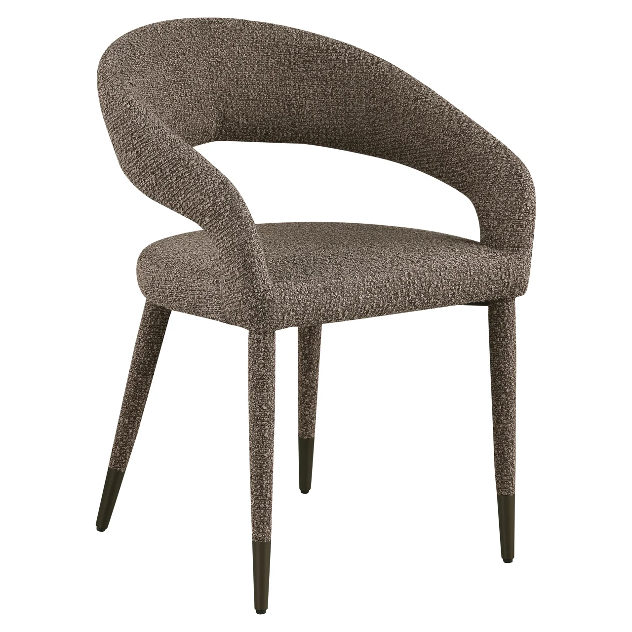 Eetkamerstoel Gia Brown Chunky - Afbeelding 2