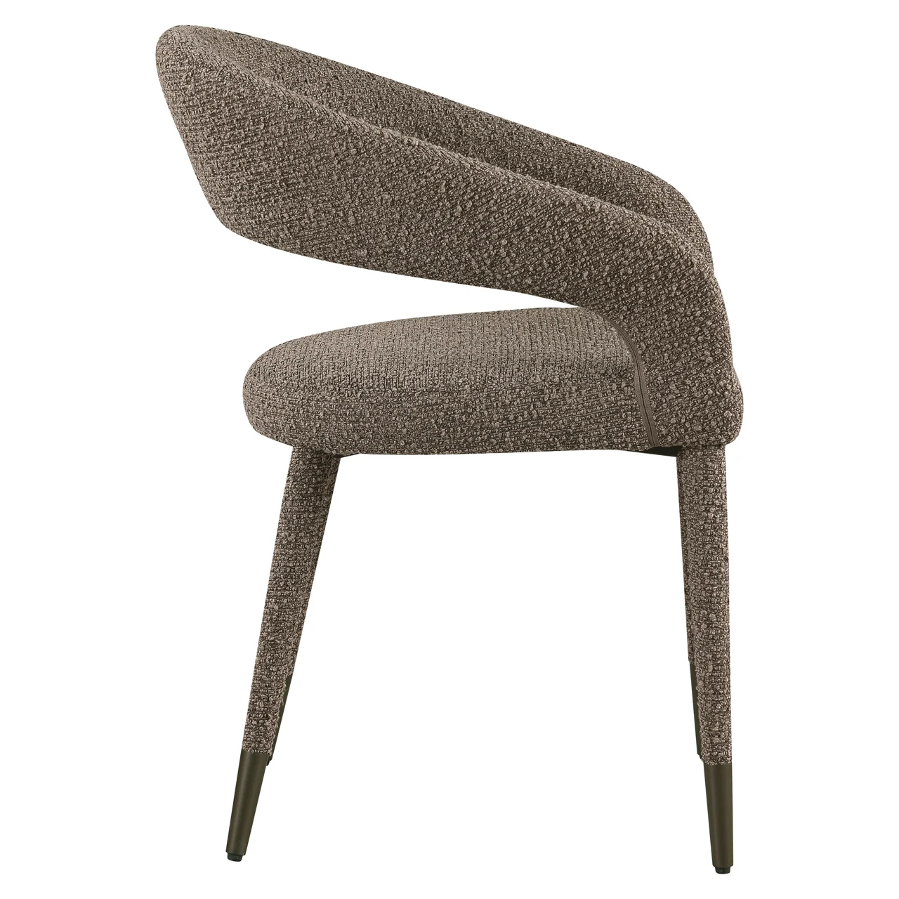 Eetkamerstoel Gia Brown Chunky - Afbeelding 4