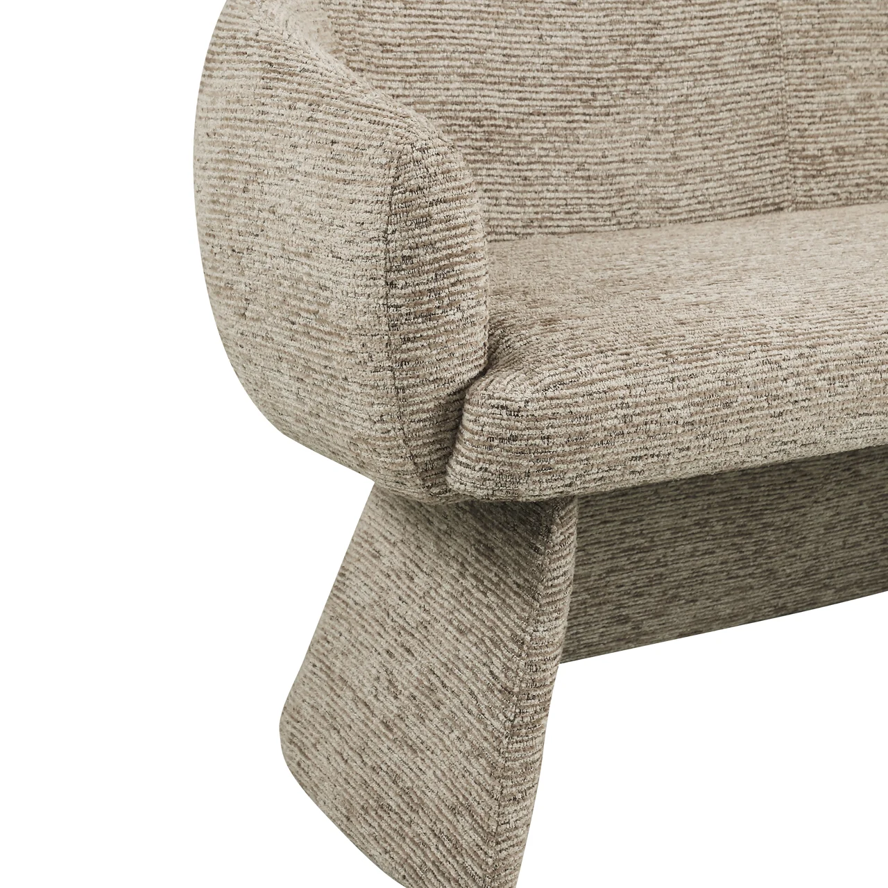 Eetkamer Bank Quiriro Mocca Linear - Afbeelding 6