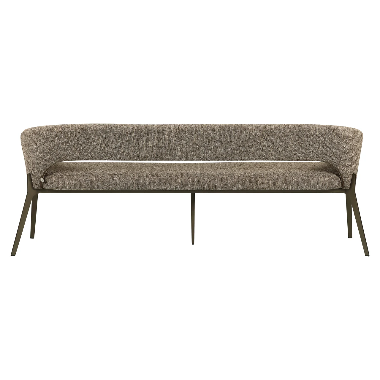 Eetkamer Bank Kenzi Brown Tweed - Afbeelding 3