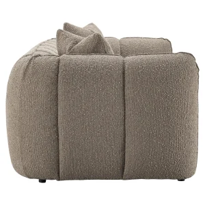 Alternative view of Bank Hogan Mocca Chunky 3-Seater Fire Retardant