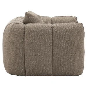 Alternative view of Lounge Stoel Hogan Mocca Chunky Fire Retardant