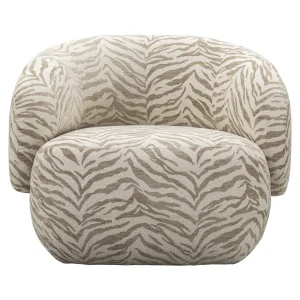 Alternative view of Lounge Stoel Milano Beige Tiger