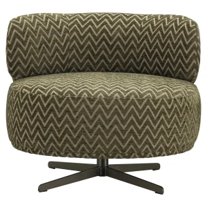 Alternative view of Lounge Stoel Lauren Moss Chevron Swivel