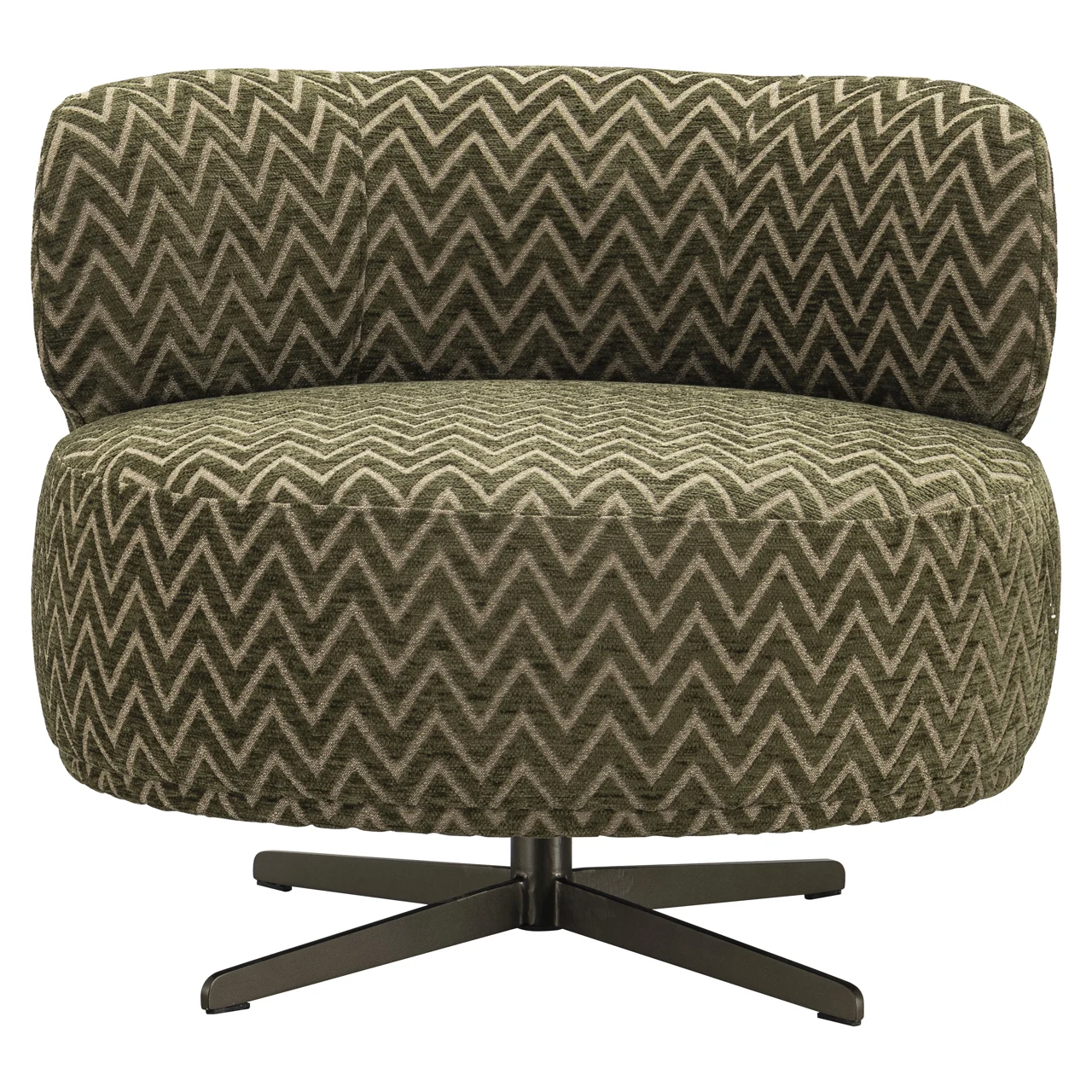 Lounge Stoel Lauren Moss Chevron Swivel - Afbeelding 2