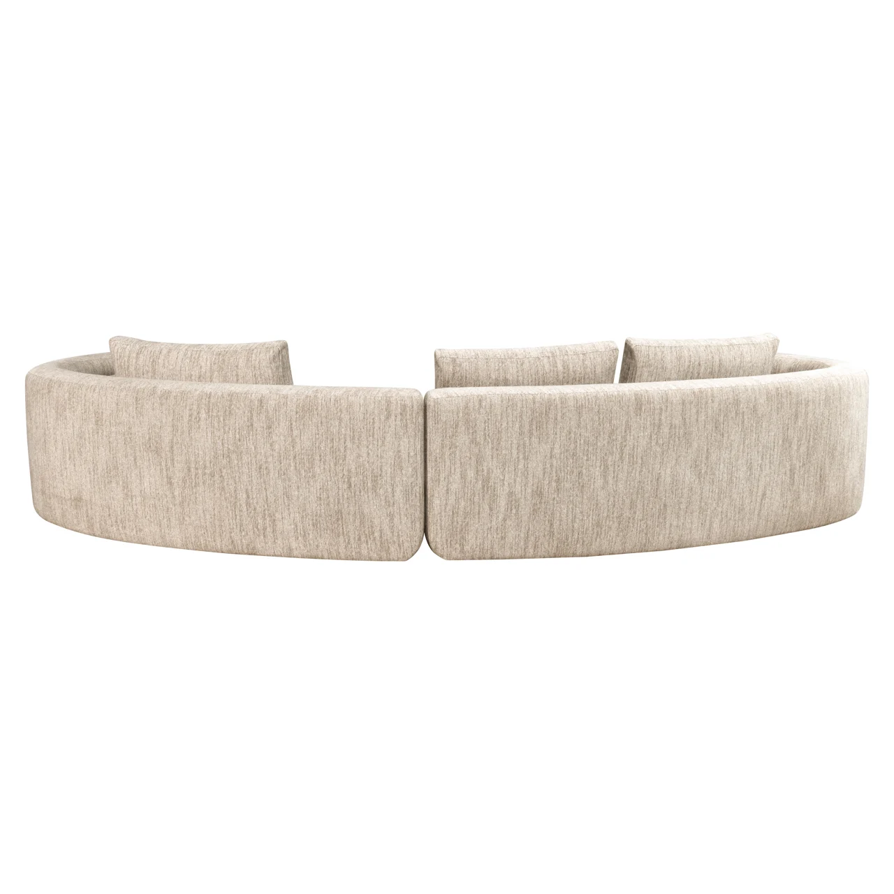 Bank Angusto Natural Softweave Lounge Right - Afbeelding 5