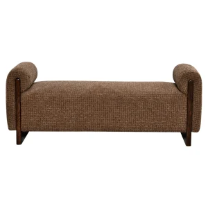 Alternative view of Bank Winslov Brown Blockweave Fire Retardant