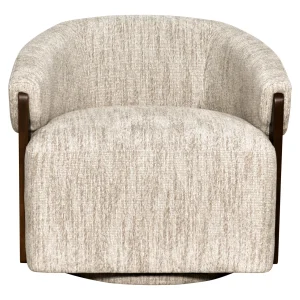 Alternative view of Lounge Stoel Marina Natural Softweave Swivel Fire Retardant