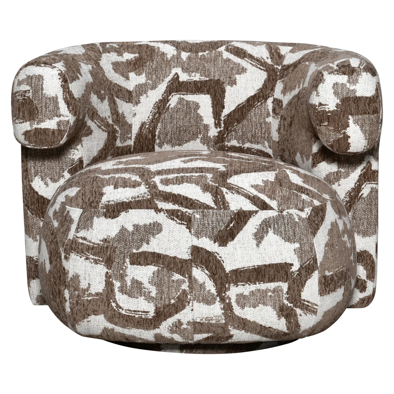 Lounge Stoel Talley Brown Nature Swivel - Afbeelding 2