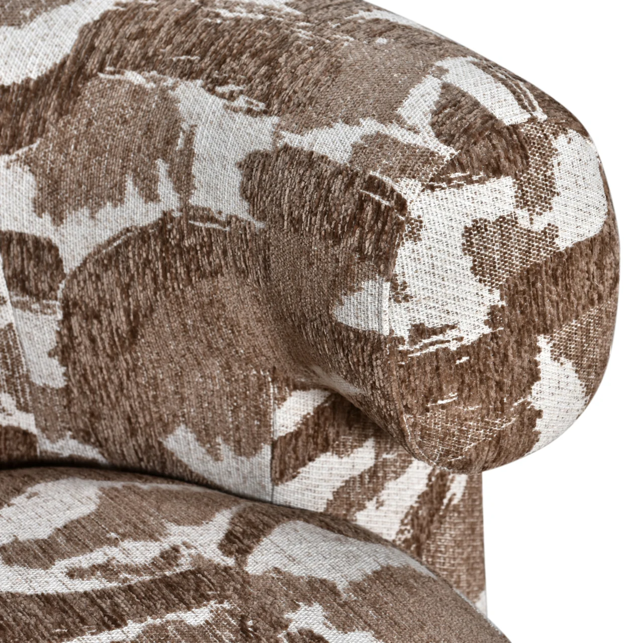 Lounge Stoel Talley Brown Nature Swivel - Afbeelding 5