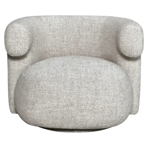 Alternative view of Lounge Stoel Talley Cream Tweed Swivel