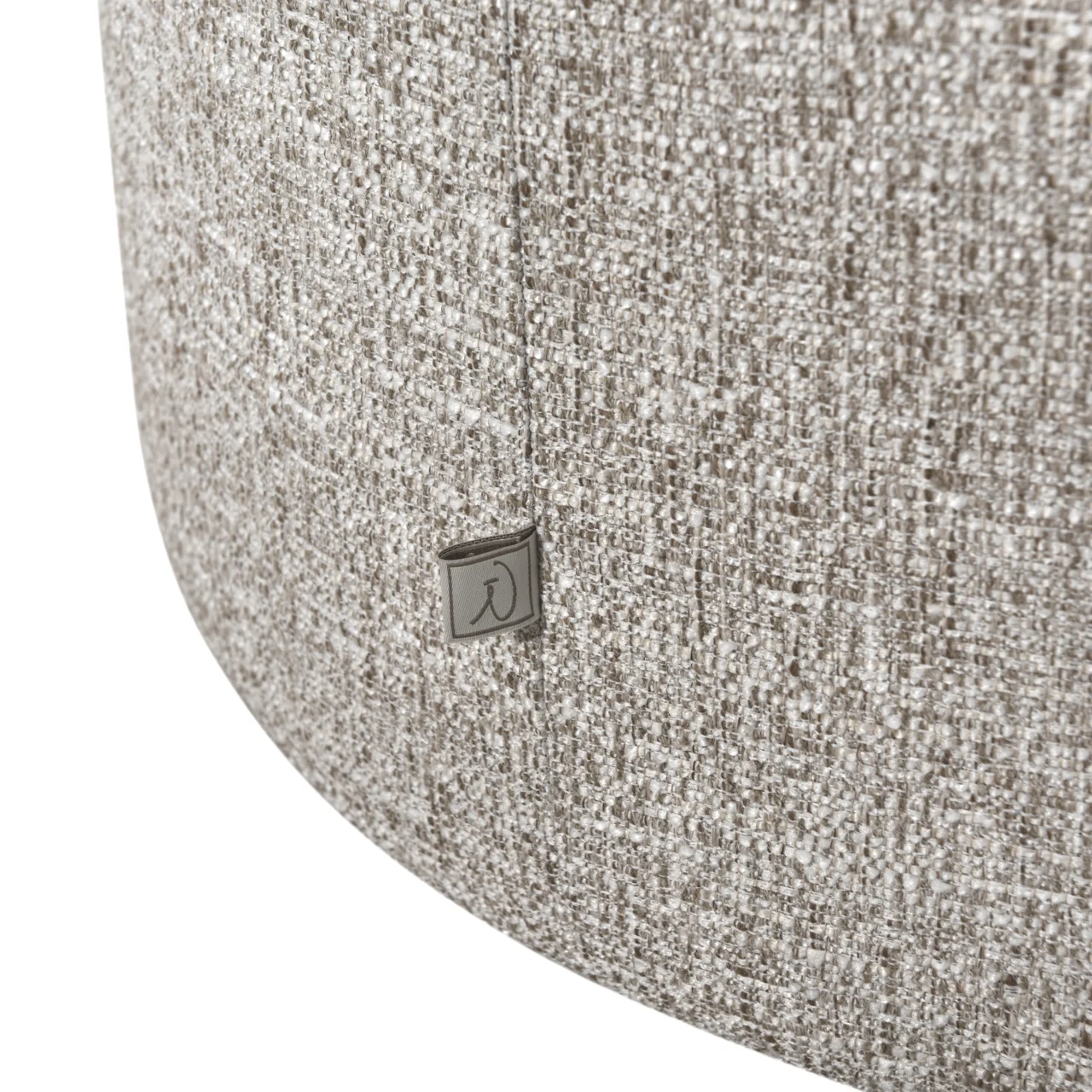 Lounge Stoel Talley Cream Tweed Swivel - Afbeelding 5