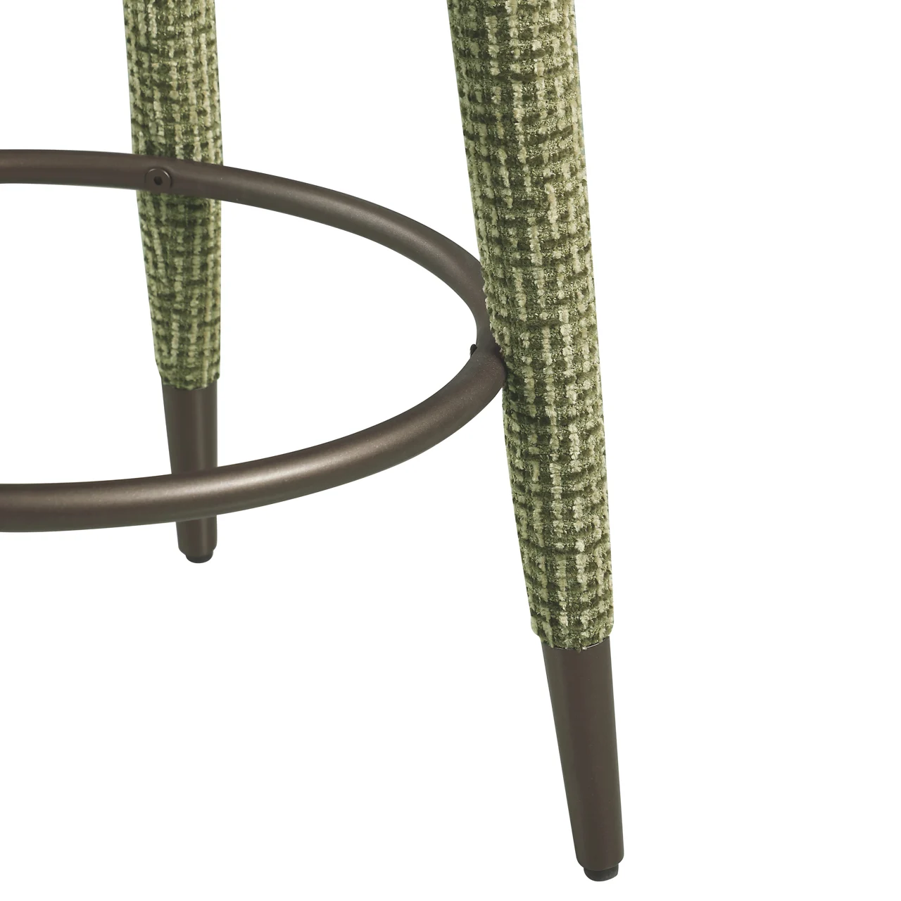Counterstoel Tenashar Green Blockweave Swivel - Afbeelding 4