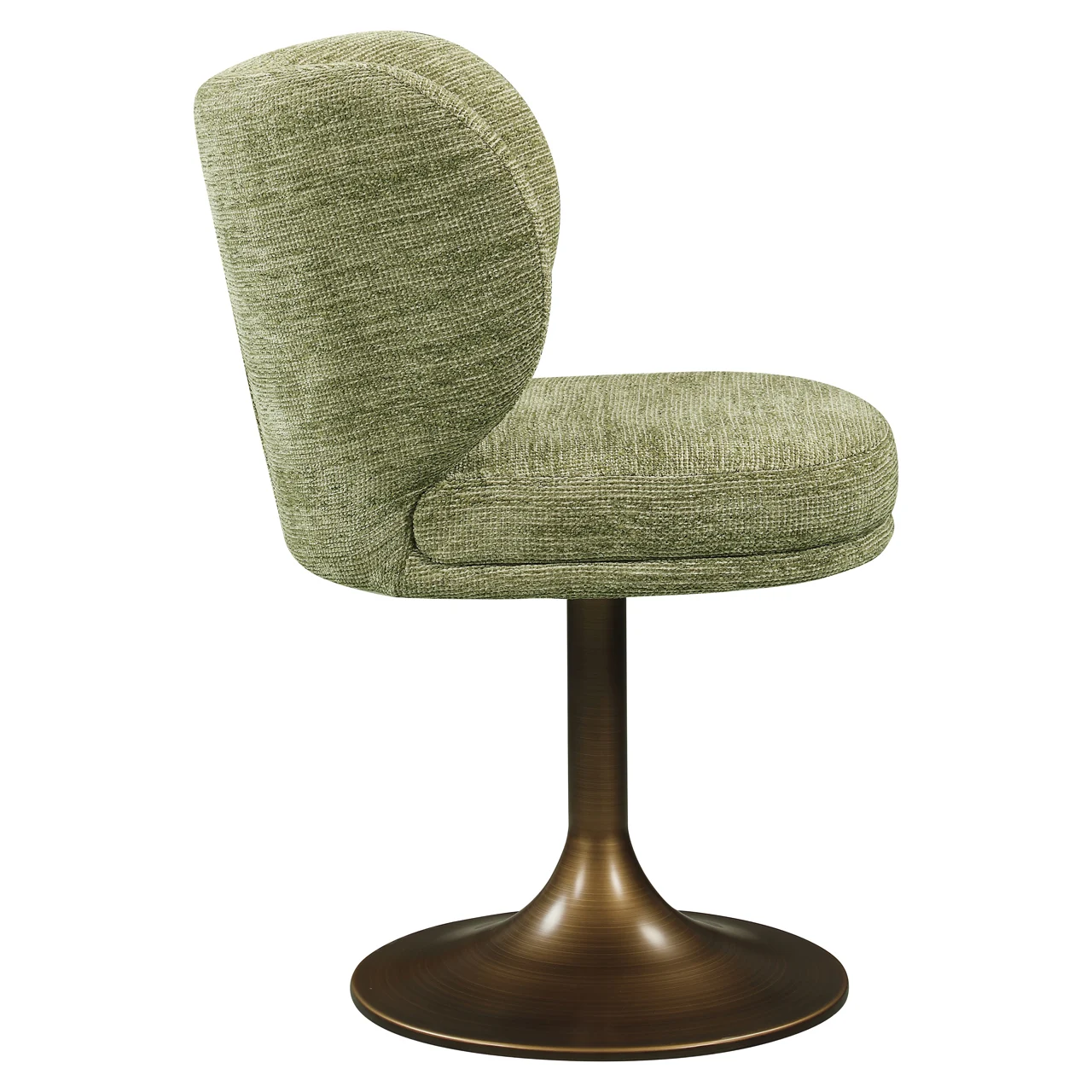 Eetkamerstoel Amely Pistache Softweave Swivel - Afbeelding 4
