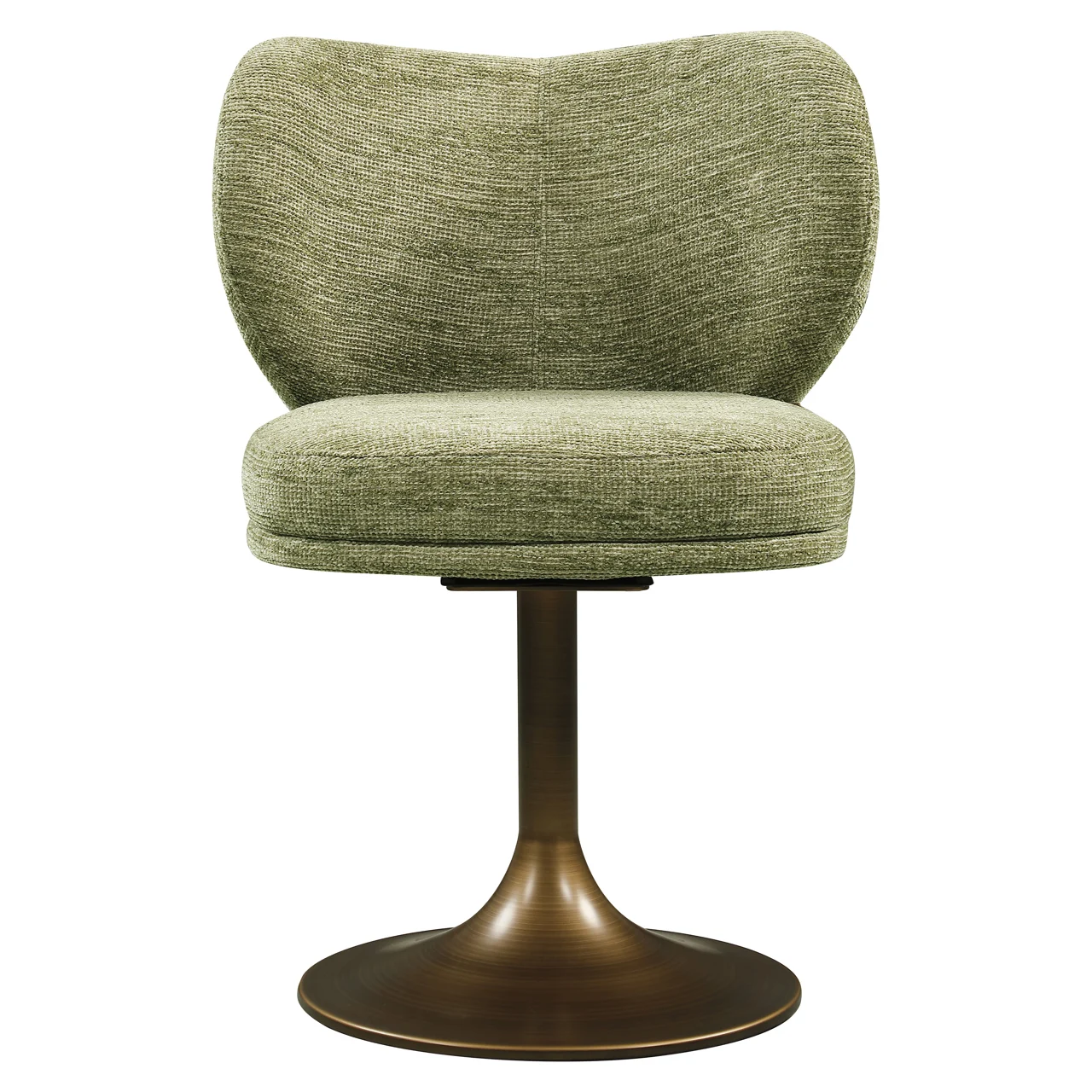 Eetkamerstoel Amely Pistache Softweave Swivel - Afbeelding 3