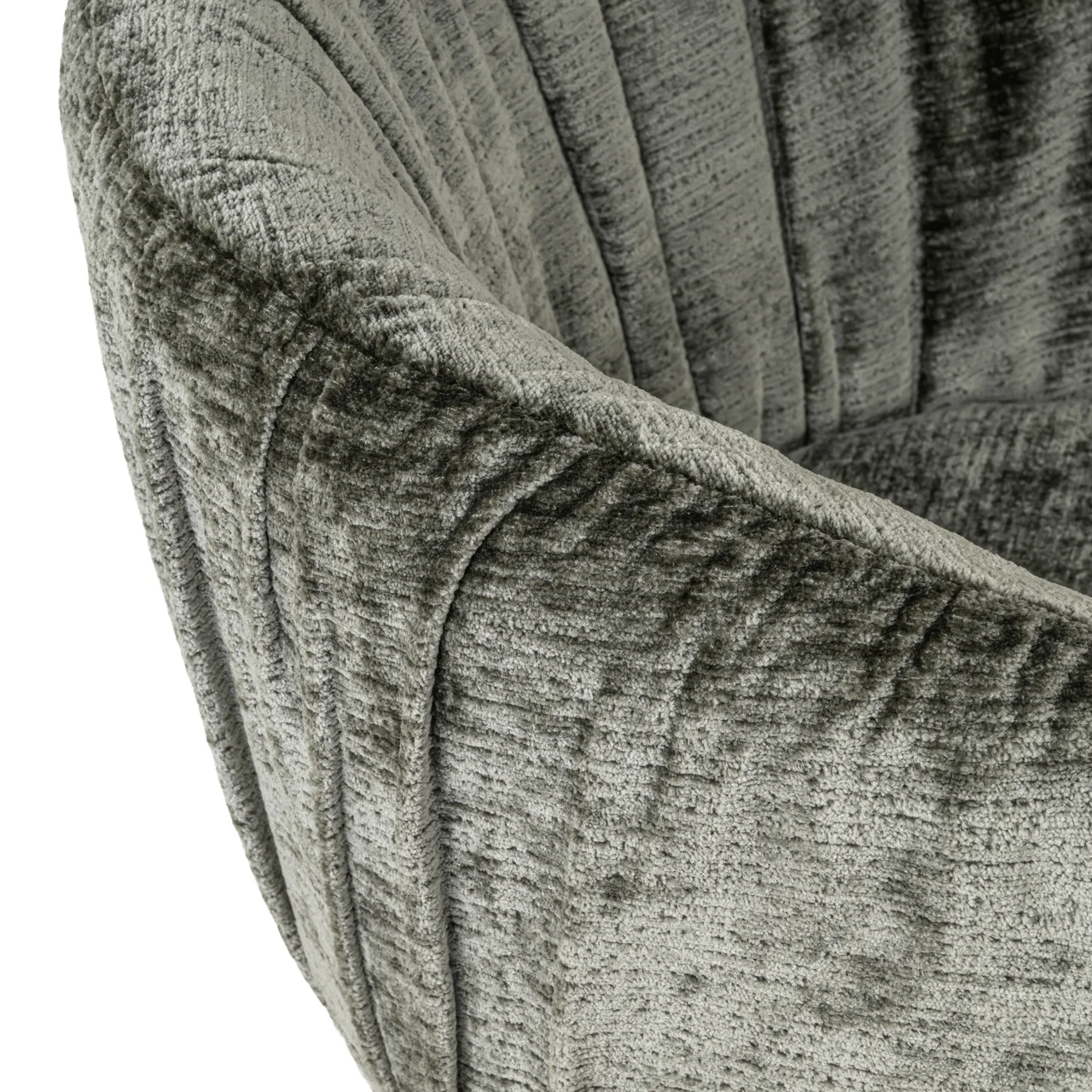 Eetkamerstoel Cassi Sage Chenille Swivel - Afbeelding 8