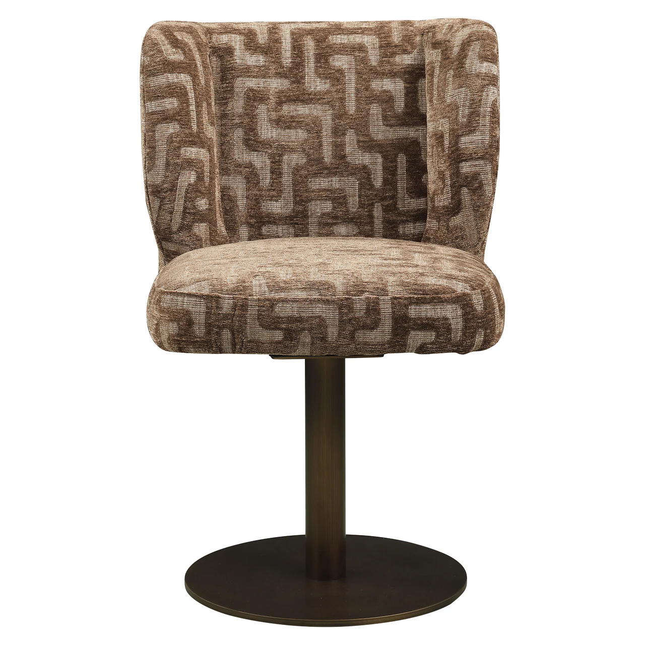 Eetkamerstoel Fiona Brown Labyrinth Swivel - Afbeelding 3