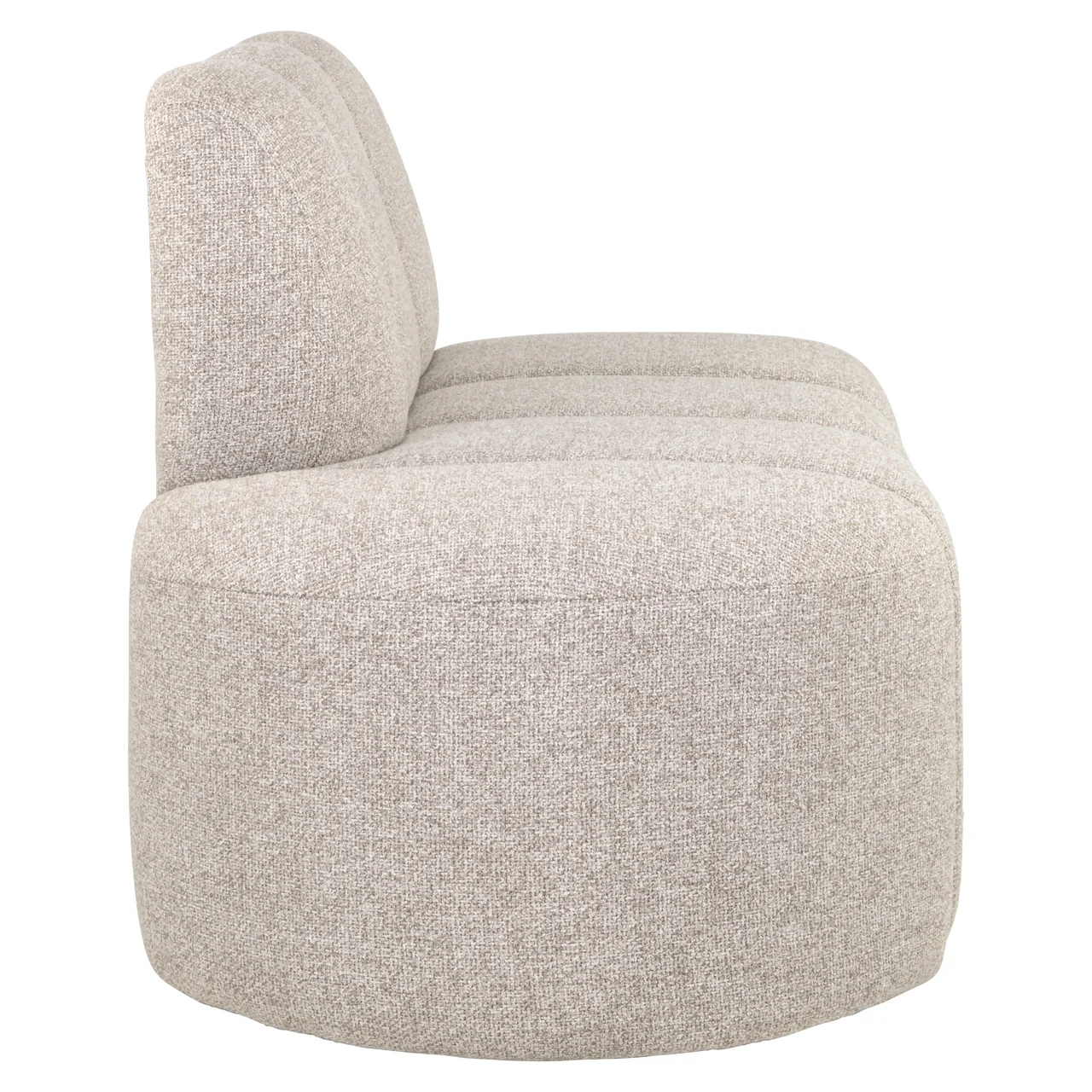 Eetkamer Bank Landmark Customized Open End Left Straight - Fully Upholstered - Afbeelding 3