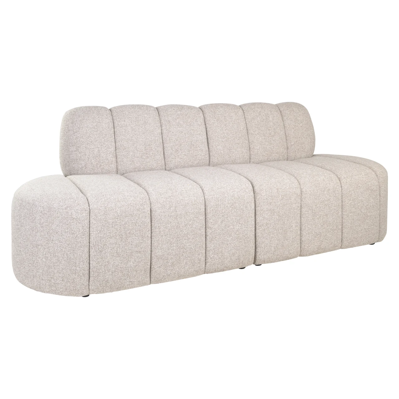 Eetkamer Bank Landmark Customized Open End Left Straight - Fully Upholstered - Afbeelding 7