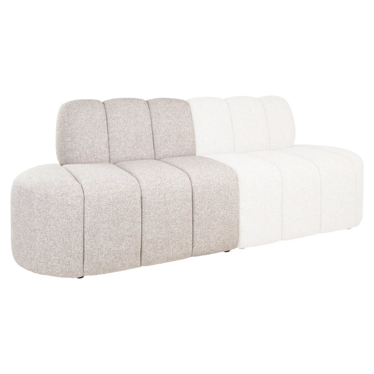 Eetkamer Bank Landmark Customized Open End Left Straight - Fully Upholstered - Afbeelding 6