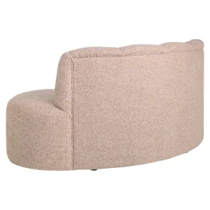 Alternative view of Eetkamer Bank Landmark Cayenne Cognac Open End Right Round - Fully Upholstered