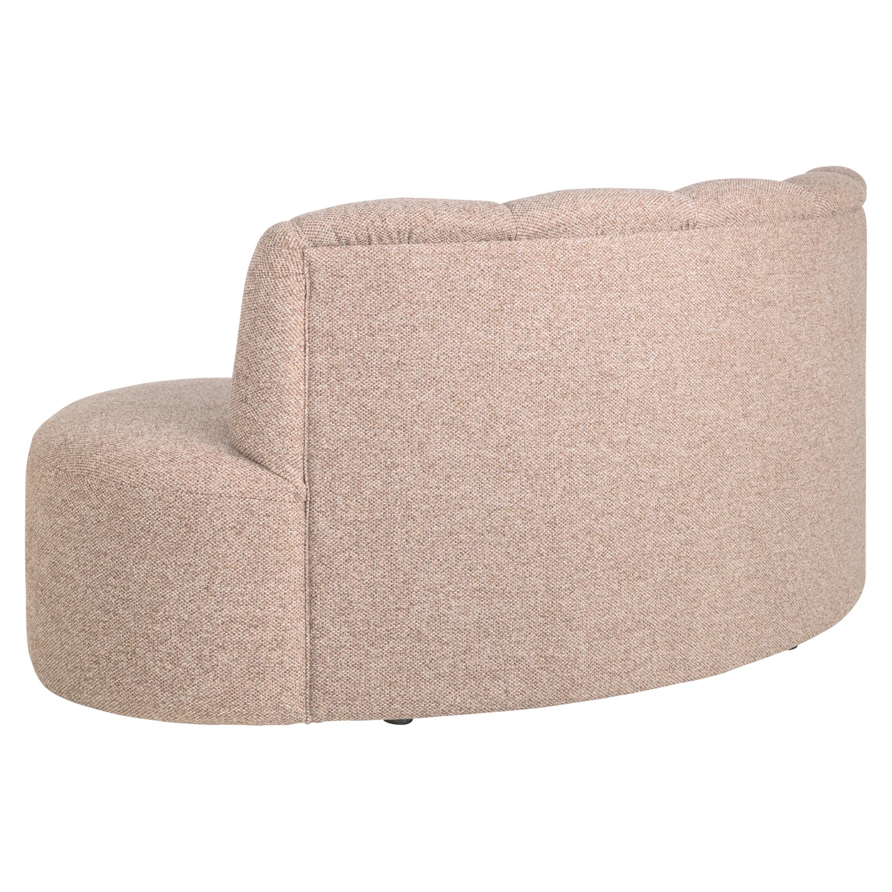 Eetkamer Bank Landmark Cayenne Cognac Open End Right Round - Fully Upholstered - Afbeelding 2