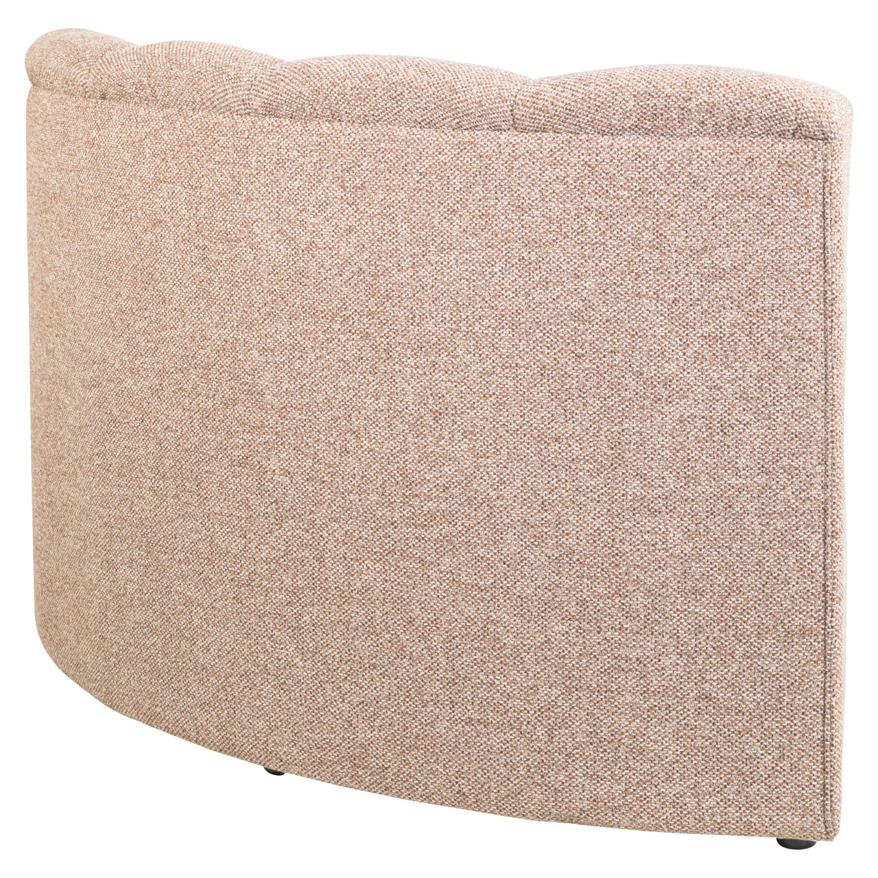 Eetkamer Bank Landmark Cayenne Cognac Open End Right Round - Fully Upholstered - Afbeelding 5