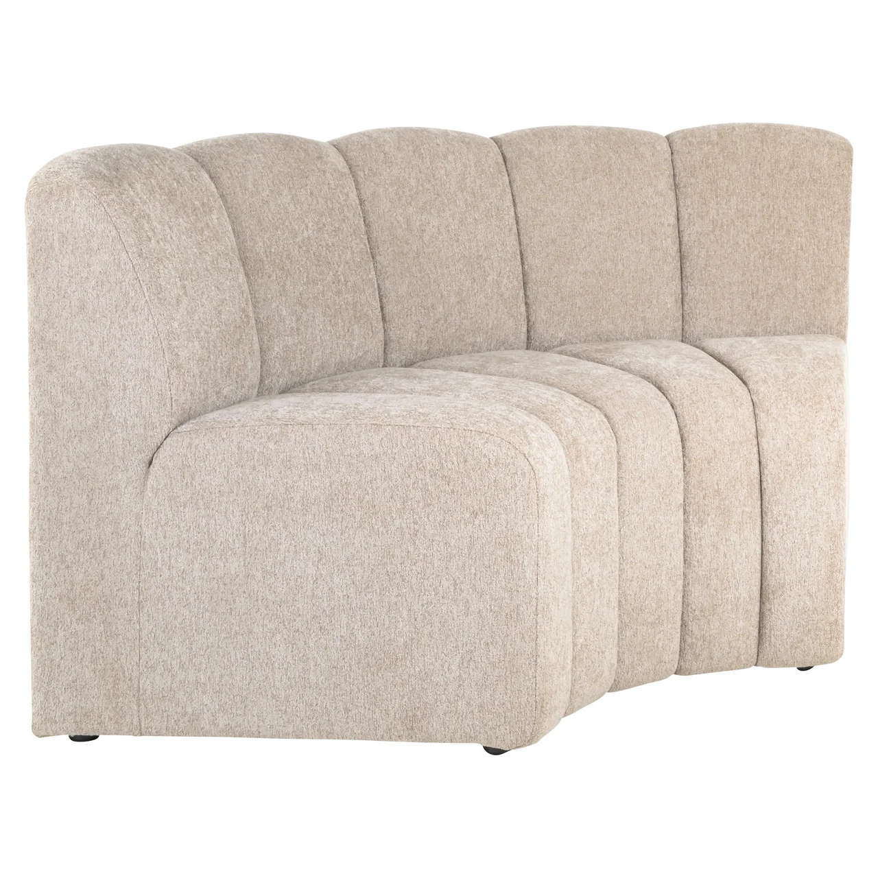 Eetkamer Bank Landmark Be Easy Sand Corner Round - Fully Upholstered