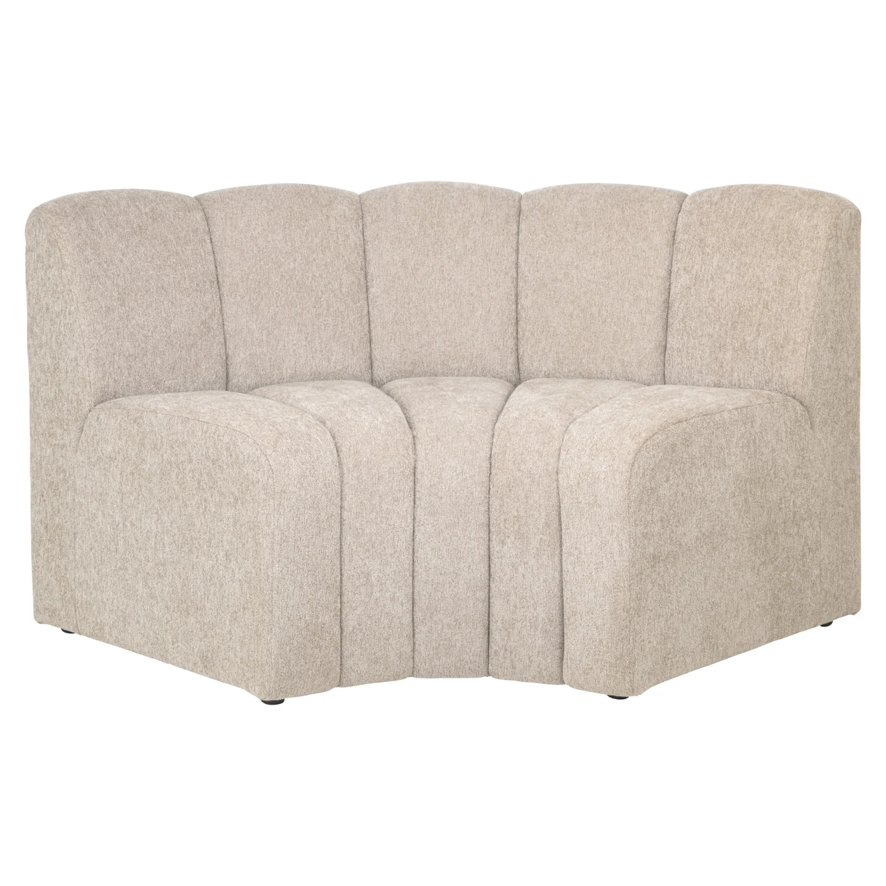Eetkamer Bank Landmark Be Easy Sand Corner Round - Fully Upholstered - Afbeelding 2