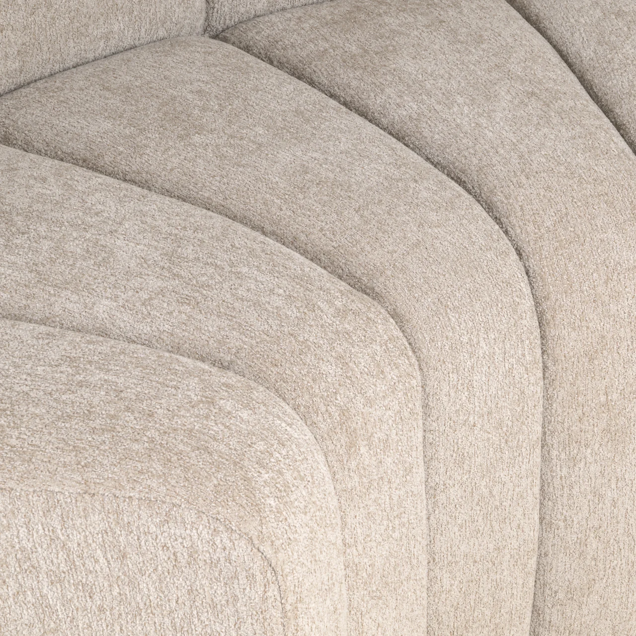 Eetkamer Bank Landmark Be Easy Sand Corner Round - Fully Upholstered - Afbeelding 5