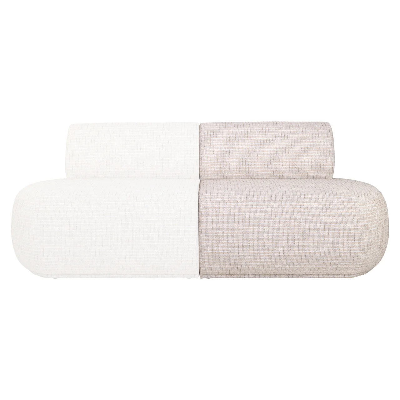 Eetkamer Bank Sorrobon Trendy Cream Open End Right Straight - Afbeelding 8