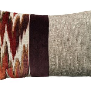 Sierkussen Almería Strook | 45X30 Cm | Brons Interieur