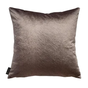 Sierkussen Embossed Brown | 45X45 Cm | Brons Interieur