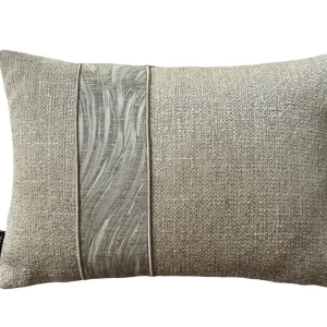 Sierkussen Silves Stripe | 45X30 Cm | Brons Interieur
